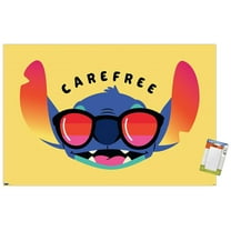 Disney Lilo And Stitch - Carefree Wall Poster, 22.375" x 34"