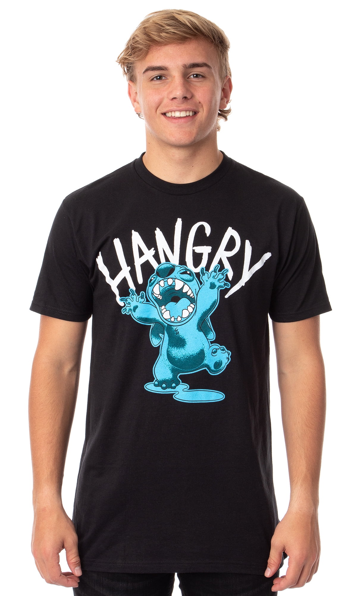 Disney Lilo And Stitch Hangry Stitch Movie Character TShirt (Large