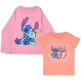 thumbnail image 1 of Disney Lilo And Stitch Long Sleeve T-Shirt 2-Piece Set (Sizes 4-16), 1 of 6