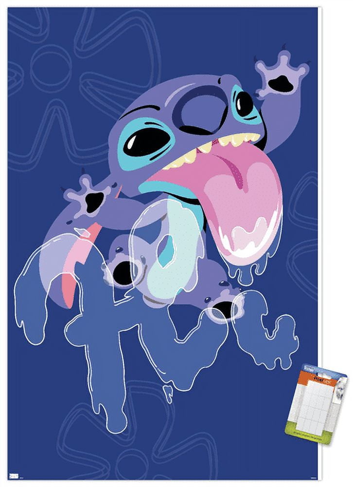 Disney Lilo And Stitch - Slobber Hi Wall Poster, 22.375 x 34