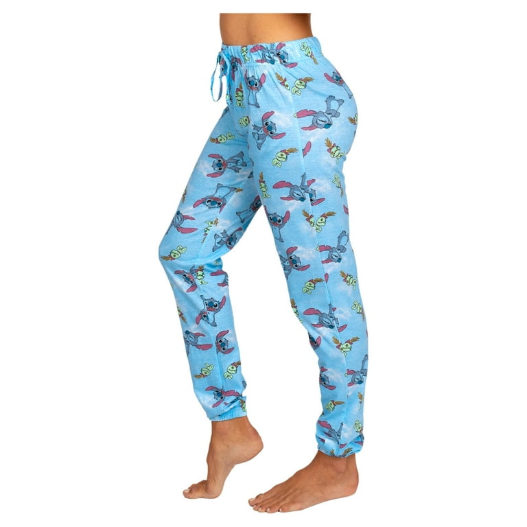 Disney Lilo And Stitch Womens Pajama Pants Lounge Jogger, Stitch & Scrump,  Size: XL 