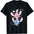 thumbnail image 1 of Disney Lilo And StitchThe Series Stack Hearts T-Shirt, 1 of 4