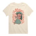 thumbnail image 1 of Lilo & Stitch - Lilo Floral Frame - Youth Boys Short Sleeve Graphic T-Shirt, 1 of 3