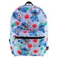thumbnail image 1 of Disney Lilo & Stitch 16" All Over Print Polyester Backpack with Laptop Sleeve, Lavender, 1 of 4