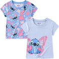 thumbnail image 1 of Disney Lilo & Stitch 2 Pack Short Sleeve T-Shirt (Girls), Sizes 8-16, 1 of 7