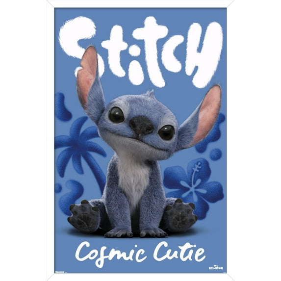 Disney Lilo & Stitch (2025) - Cosmic Cutie Wall Poster, 22.375" x 34" Framed
