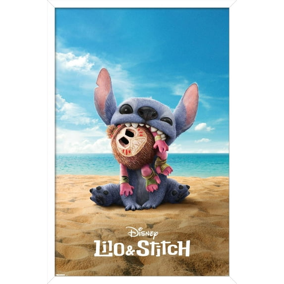 Disney Lilo & Stitch (2025) - Kakamora One Sheet Wall Poster, 22.375" x 34" Framed
