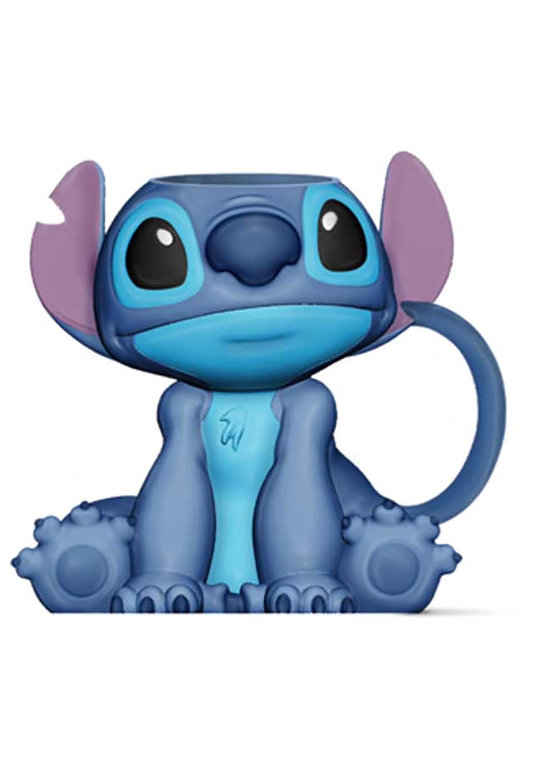 Silver Buffalo Disney Lilo & Stitch Experiment 626 Face 3D Sculpted Ceramic  Mug | 16 Ounces