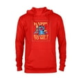 thumbnail image 1 of Disney Lilo & Stitch 4-Armed Treats “Happy Birthday to Me!!” - Pullover Hoodie for Adults - Customized-Red, 1 of 5