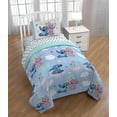 thumbnail image 1 of Disney Lilo & Stitch 4 Piece Twin Size Kids Bed Set, 1 of 5