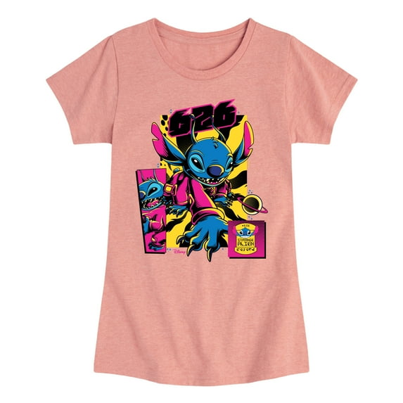 Disney - Lilo & Stitch - 626 Comic Page - Toddler & Youth Girls Short Sleeve Graphic T-Shirt
