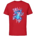 thumbnail image 1 of Disney Lilo & Stitch 626 Stitch Day Drool Slide June 26 - Short Sleeve Cotton T-Shirt for Adults - Customized-Red, 1 of 5