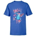 thumbnail image 1 of Disney Lilo & Stitch 626 Stitch Day Drool Slide June 26 - Short Sleeve T-Shirt for Kids - Customized-Royal, 1 of 5