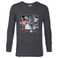 thumbnail image 1 of Disney Lilo & Stitch 626 Stitch Day Silly Faces Distressed - Long Sleeve T-Shirt for Men - Customized-Charcoal Heather, 1 of 5