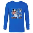 thumbnail image 1 of Disney Lilo & Stitch 626 Stitch Day Silly Faces Distressed - Long Sleeve T-Shirt for Men - Customized-Navy, 1 of 5