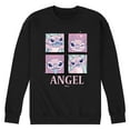 thumbnail image 1 of Disney - Lilo & Stitch - All The Expressions Of Angel - Men's Crew Neck Fleece Pullover, 1 of 5