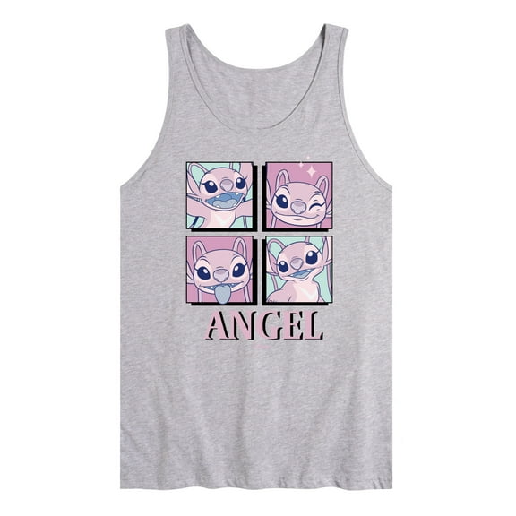 Disney - Lilo & Stitch - All The Expressions Of Angel - Men's Jersey Tank Top