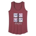 thumbnail image 1 of Disney - Lilo & Stitch - All The Expressions Of Angel - Women's Racerback Tank Top, 1 of 5
