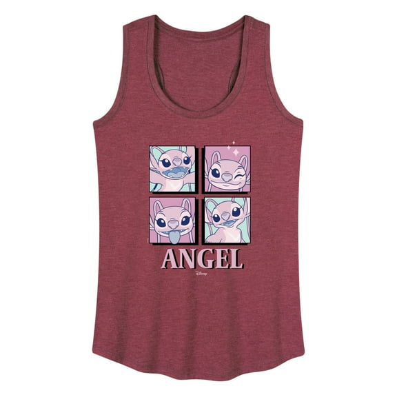 Disney - Lilo & Stitch - All The Expressions Of Angel - Women's Racerback Tank Top
