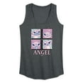 thumbnail image 1 of Disney - Lilo & Stitch - All The Expressions Of Angel - Women's Racerback Tank Top, 1 of 5