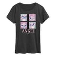 thumbnail image 1 of Disney - Lilo & Stitch - All The Expressions Of Angel - Women's Short Sleeve Graphic T-Shirt, 1 of 5