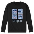 thumbnail image 1 of Disney - Lilo & Stitch - All The Expressions of Stitch - Men's Crew Neck Fleece Pullover, 1 of 5