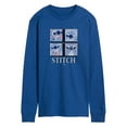 thumbnail image 1 of Disney - Lilo & Stitch - All The Expressions of Stitch - Men's Long Sleeve T-Shirt, 1 of 5