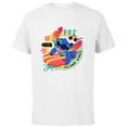 thumbnail image 1 of Disney Lilo & Stitch Aloha Island Vibes - Short Sleeve Cotton T-Shirt for Adults - Customized-White, 1 of 5