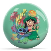 Disney Lilo & Stitch Aloha Undrilled Bowling Ball