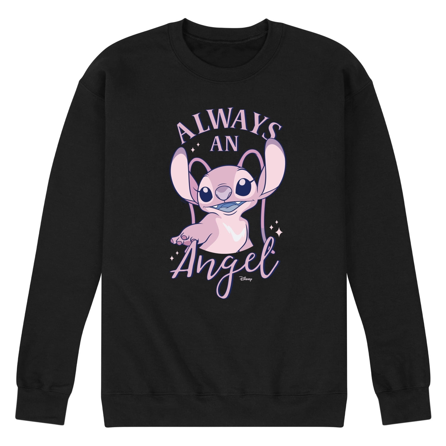 Disney - Lilo & Stitch - Always An Angel - Men's Crew Neck Fleece ...