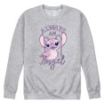 thumbnail image 1 of Disney - Lilo & Stitch - Always An Angel - Men's Crew Neck Fleece Pullover, 1 of 5