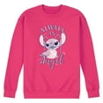 thumbnail image 1 of Disney - Lilo & Stitch - Always An Angel - Men's Crew Neck Fleece Pullover, 1 of 4