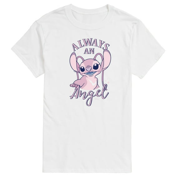Disney - Lilo & Stitch - Always An Angel - Men's Short Sleeve Graphic T-Shirt