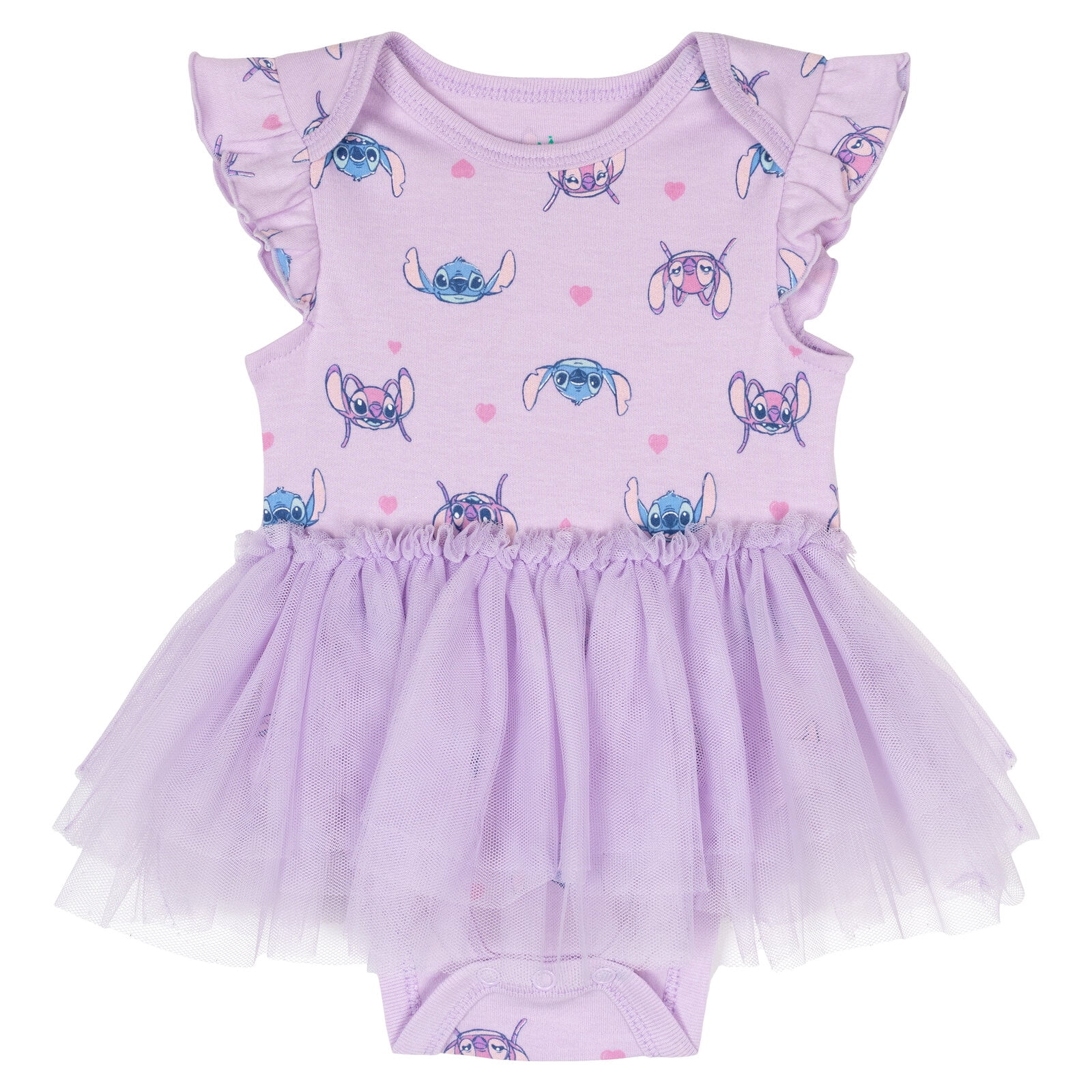 Disney Lilo & Stitch Angel Bodysuit Dress Newborn to Infant