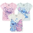 thumbnail image 1 of Disney Lilo & Stitch Angel Short Sleeve T-Shirt (Girls), 3 Pack, Sizes 4-16, 1 of 9