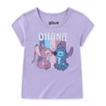 thumbnail image 1 of Disney Lilo & Stitch Angel Short Sleeve T-Shirt (Girls), Sizes 5-10, 1 of 4