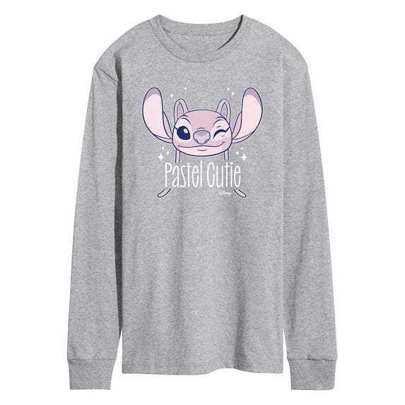 Disney - Lilo & Stitch - Angel's A Pastel Cutie - Men's Long Sleeve T-Shirt