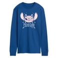 thumbnail image 1 of Disney - Lilo & Stitch - Angel's A Pastel Cutie - Men's Long Sleeve T-Shirt, 1 of 5