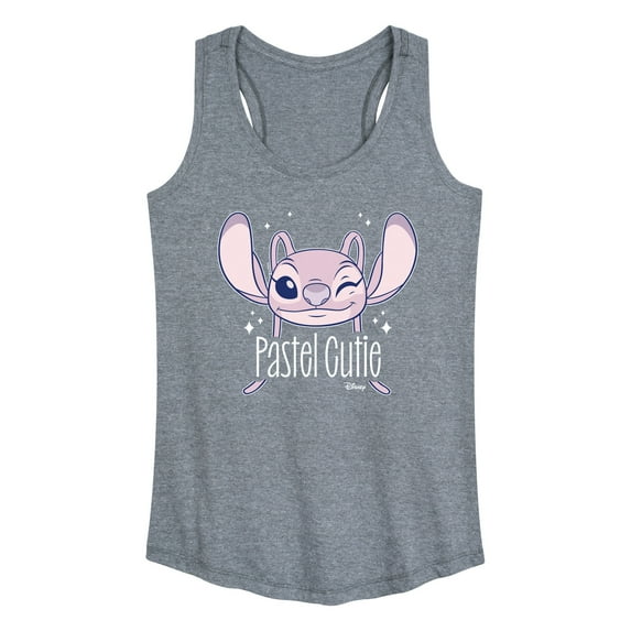 Disney - Lilo & Stitch - Angel's A Pastel Cutie - Women's Racerback Tank Top