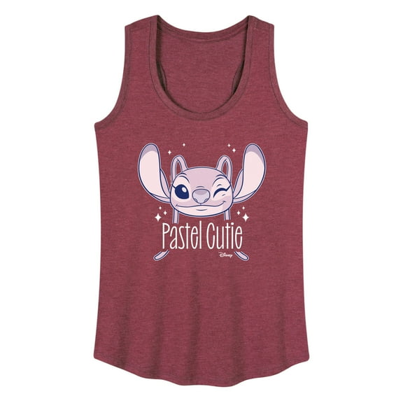 Disney - Lilo & Stitch - Angel's A Pastel Cutie - Women's Racerback Tank Top