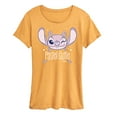 thumbnail image 1 of Disney - Lilo & Stitch - Angel's A Pastel Cutie - Women's Short Sleeve Graphic T-Shirt, 1 of 6