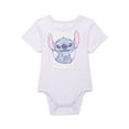 thumbnail image 1 of Disney Lilo & Stitch Baby Bodysuits, 2-Pack, Sizes 0/3 Months-24 Months, 1 of 3