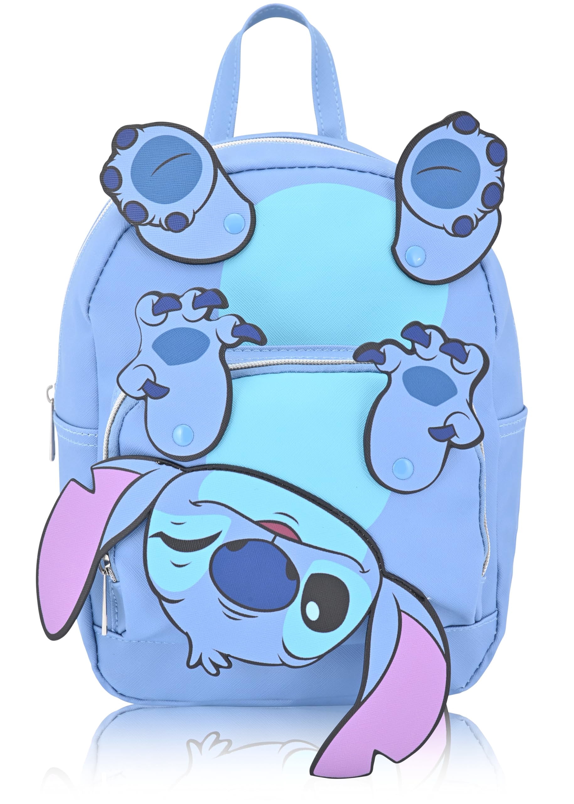 cute stitch mini backpack Loungefly Disney Cherry Blossom : Clothing, Shoes & Jewelry shaped front pocket that looks like a cake that says Be Mine Lilo & Stitch Mini Backpacks