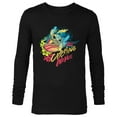 thumbnail image 1 of Disney Lilo & Stitch Beach Vibes Surfing Catching Waves - Long Sleeve T-Shirt for Men - Customized-Black, 1 of 5