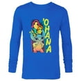 thumbnail image 1 of Disney Lilo & Stitch Beach Vibes with Nani & Scrump ‘Ohana - Long Sleeve T-Shirt for Men - Customized-Navy, 1 of 5