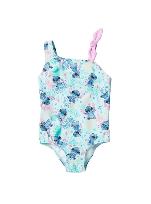 Lilo & Stitch Big Girls One Piece Bathing Suit Toddler to Big Kid