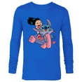 thumbnail image 1 of Disney Lilo & Stitch Bike Adventure - Long Sleeve T-Shirt for Men -Customized-Royal, 1 of 5