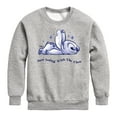 thumbnail image 1 of Disney - Lilo & Stitch Boys' Graphic Long Sleeve Fleece Sweatshirt, 1 of 5
