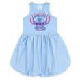 thumbnail image 1 of Disney Lilo & Stitch Bubble Ribbed Dress Toddler to Big Kid, 1 of 5