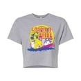thumbnail image 1 of Disney - Lilo & Stitch - Catch A Wave - Juniors Cropped Cotton Blend T-Shirt, 1 of 5